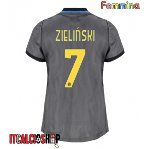 Inter Milan Piotr Zielinski #7 Terza Maglia Femmina 2026-27 Manica Corta Inter Milan Piotr Zielinski #7 Terza Maglia Femmina 2026-27 Manica Corta